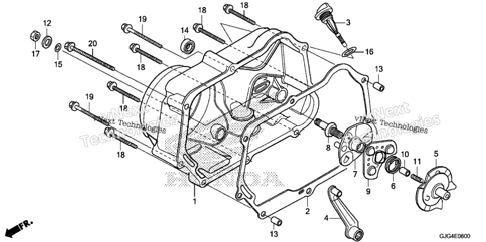 RIGHT CRANKCASE COVER