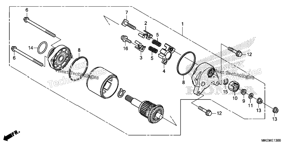 STARTING MOTOR