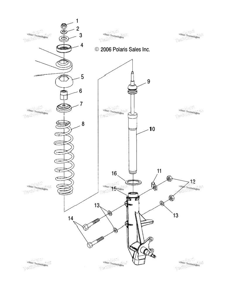Suspension, Strut, Front