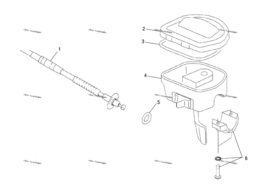 Controls, Throttle Asm./Cable