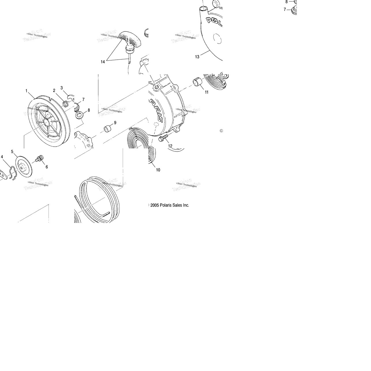 Engine, Recoil Starter