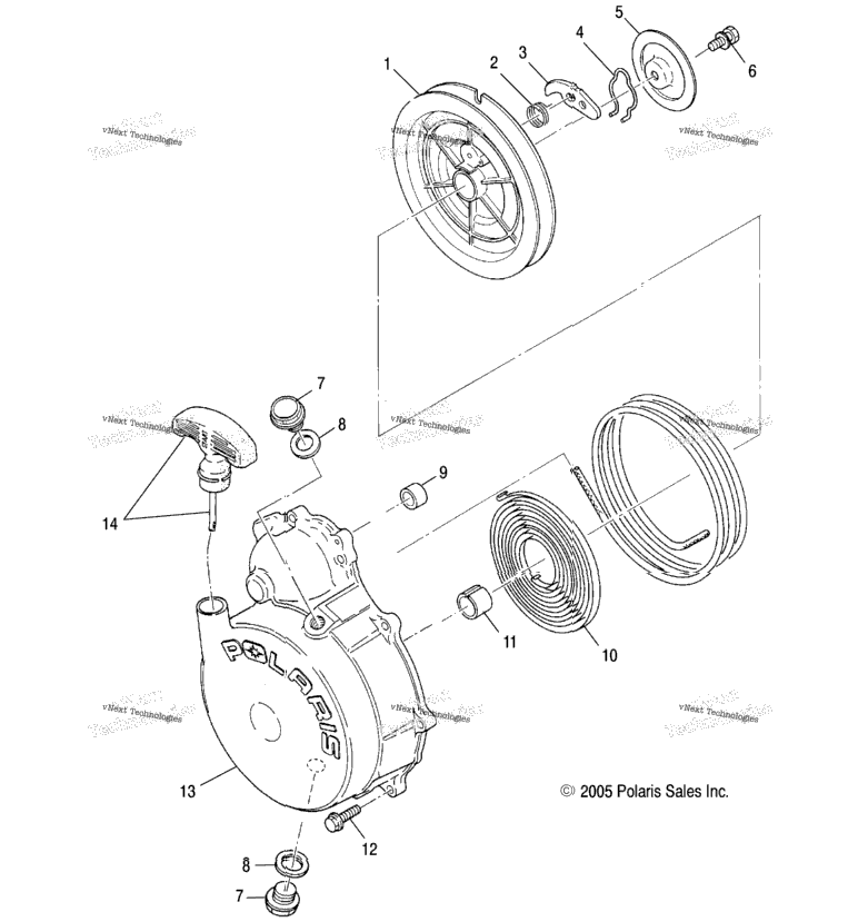 Engine, Recoil Starter