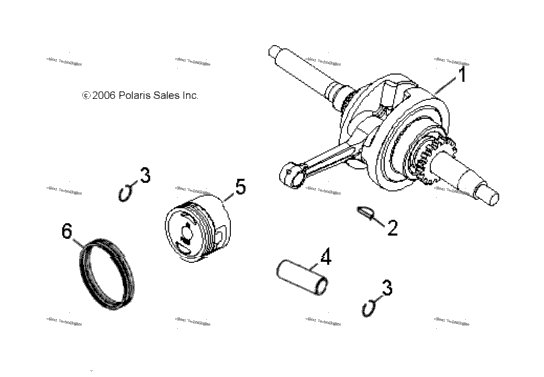 Engine, Crankshaft & Piston