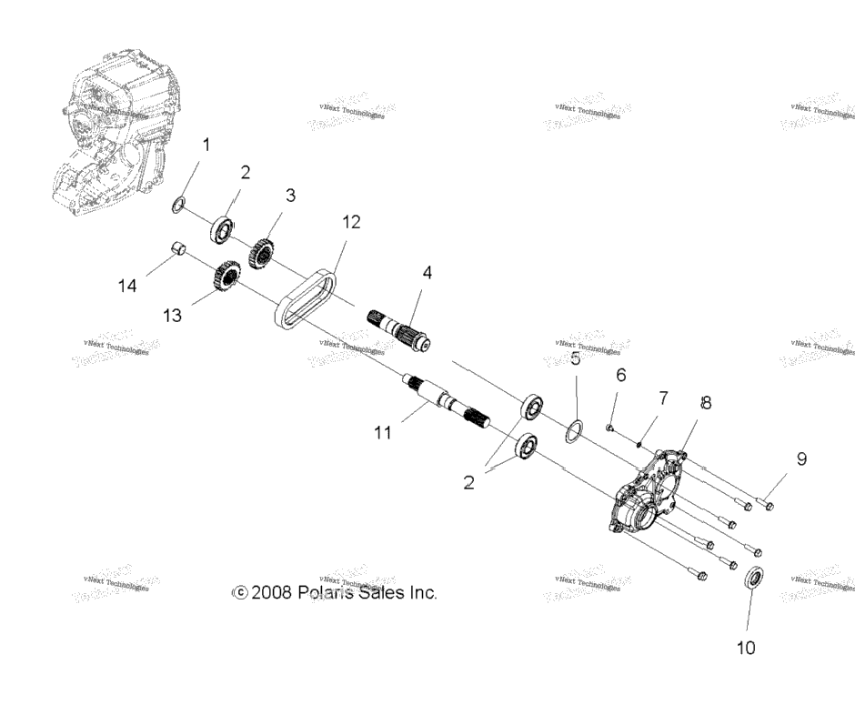 Transmission, Output Shaft