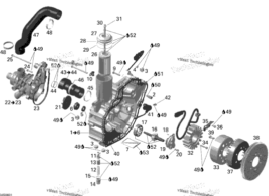 Pto Cover And Magneto
