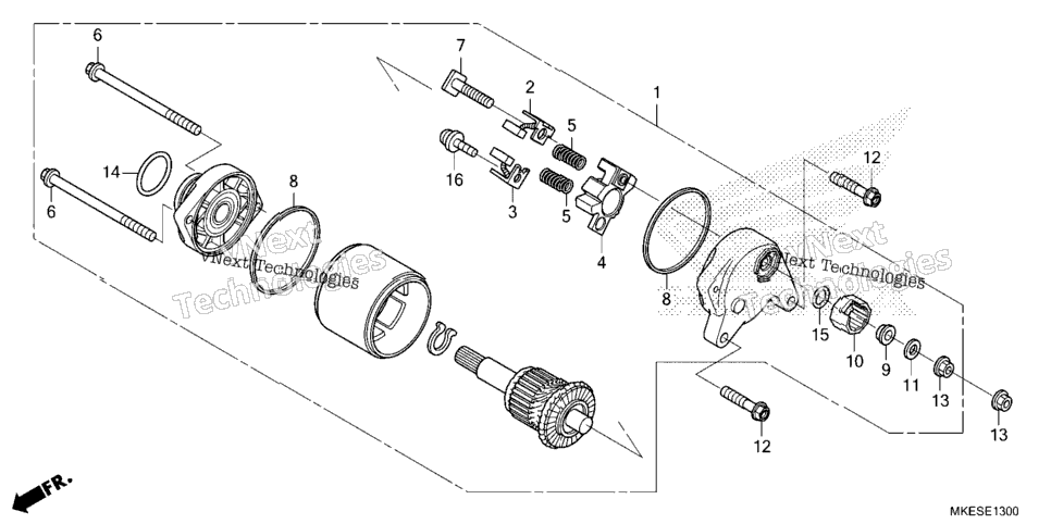 STARTING MOTOR