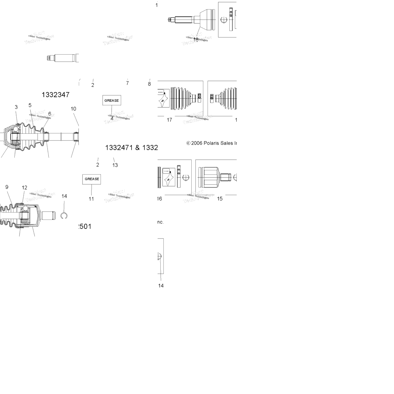 Shaft, Drive, Front
