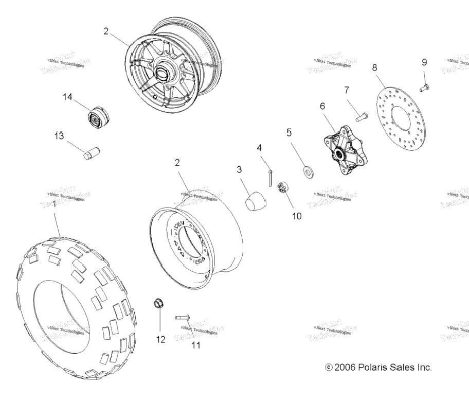 Wheel, Front