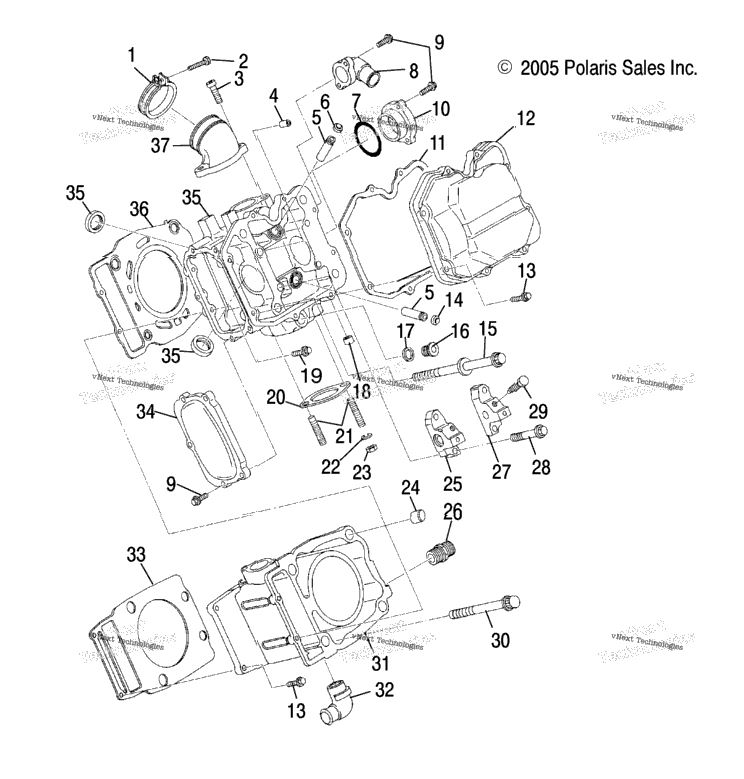 Engine, Cylinder