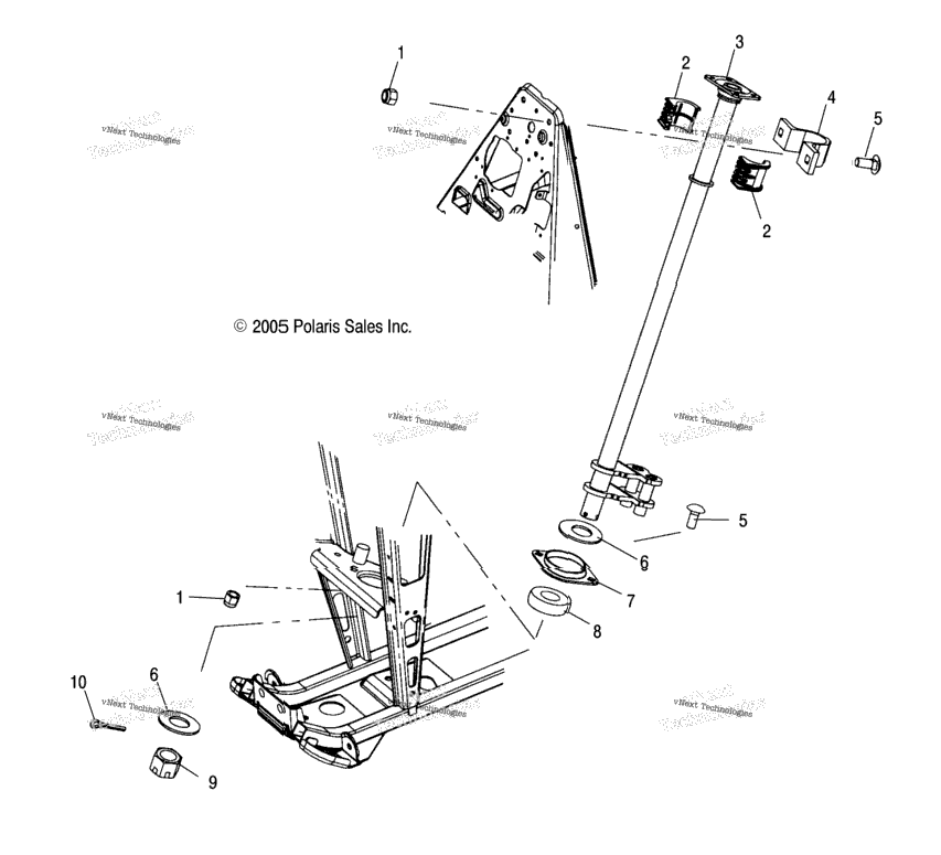 Steering Post