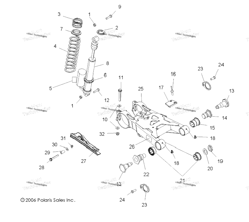 Suspension, Rear