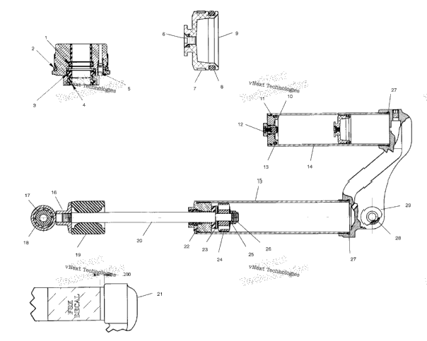 Suspension, Shock, Rear