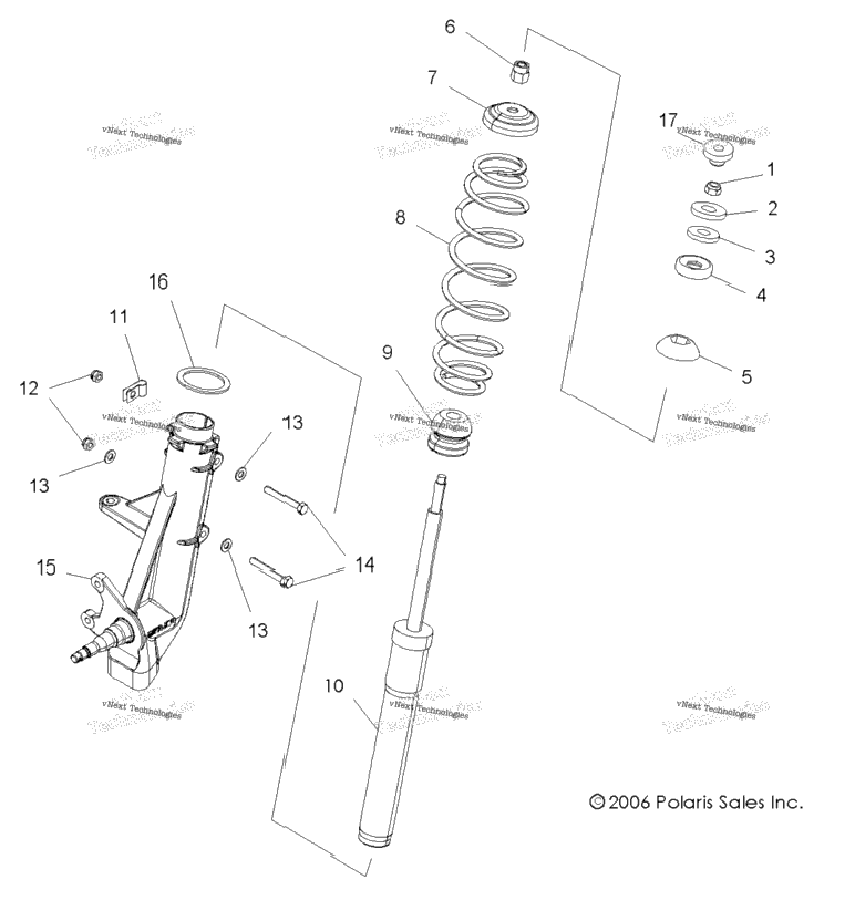 Suspension, Strut, Front
