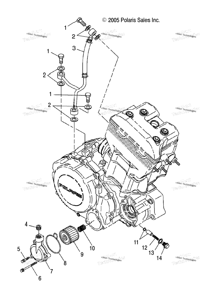 Engine, Oil Filter