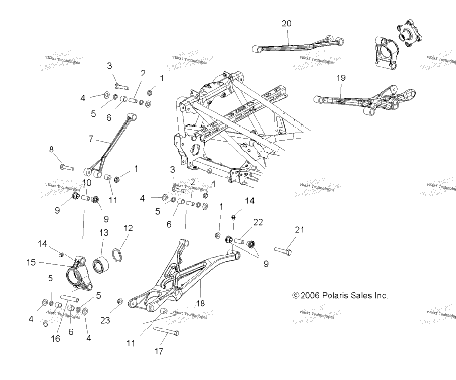 Suspension, Rear