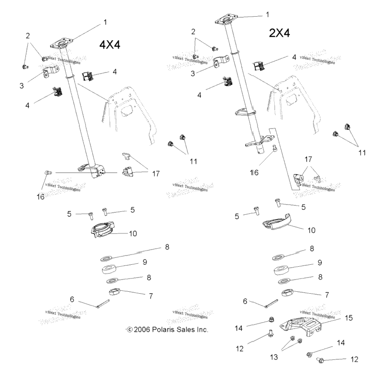 Steering Post