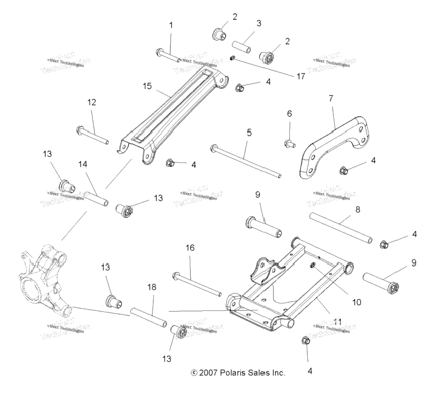 Suspension, Rear
