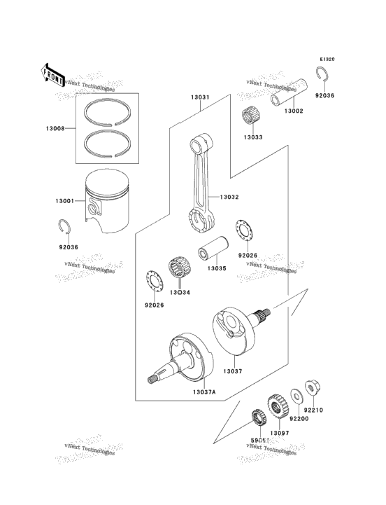 Crankshaft/Piston(S)