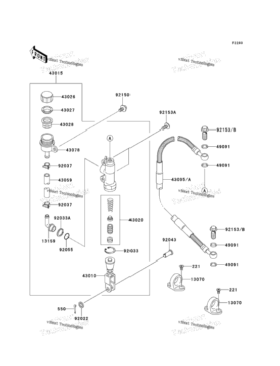 Rear Master Cylinder