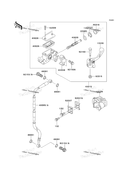 Front Master Cylinder