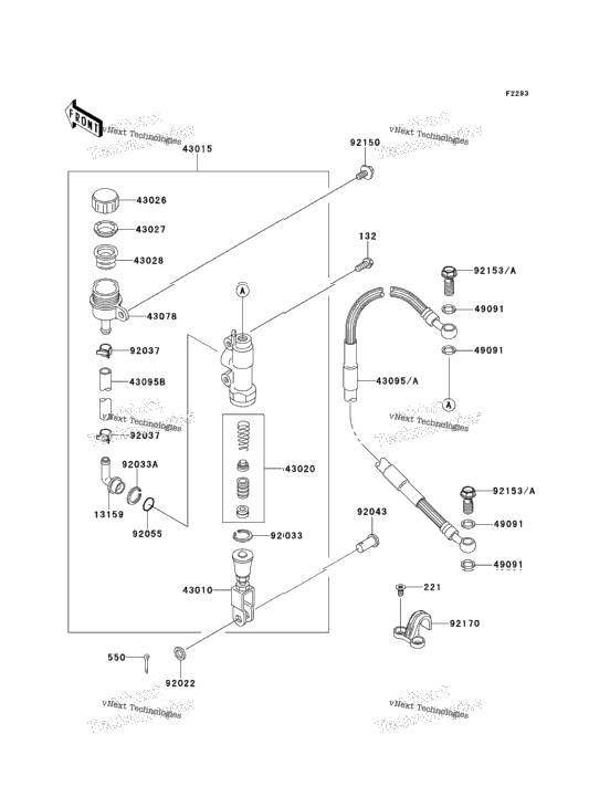 Rear Master Cylinder