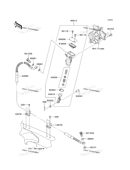 Rear Master Cylinder