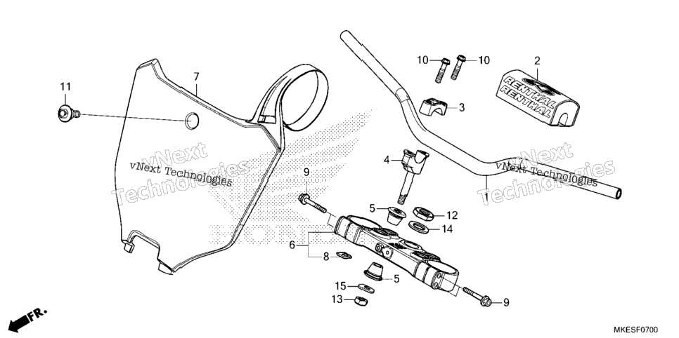 HANDLEBAR / TOP BRIDGE