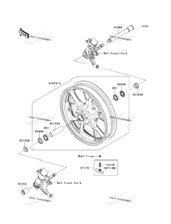 Front Wheel (Caf-Cdf)