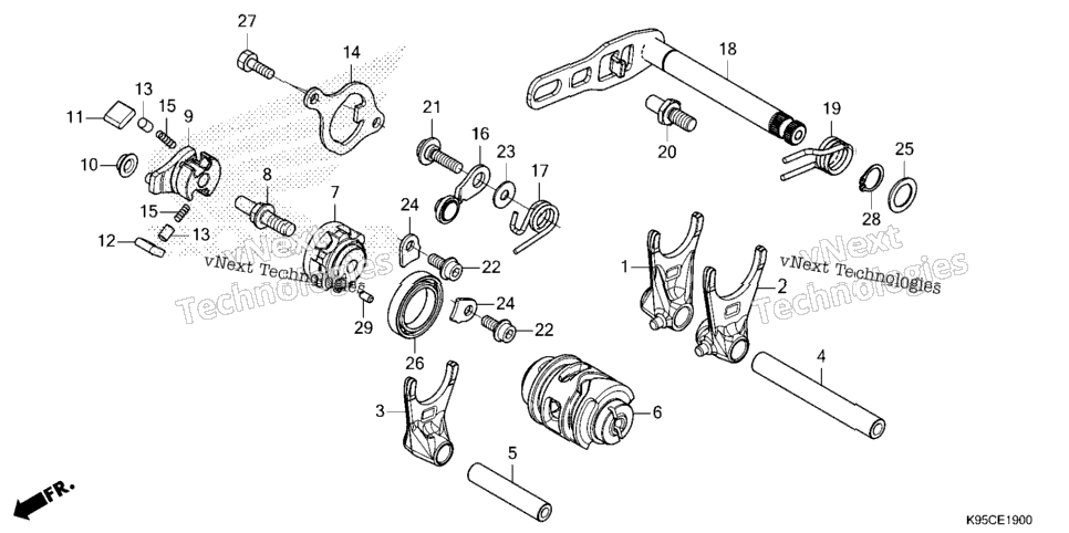 GEARSHIFT DRUM