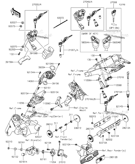 Ignition Switch/Locks/Reflectors