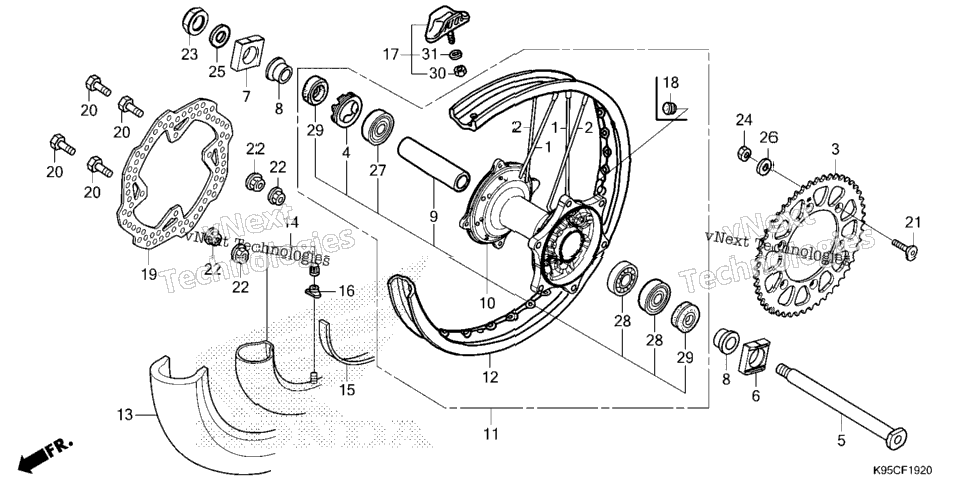 REAR WHEEL