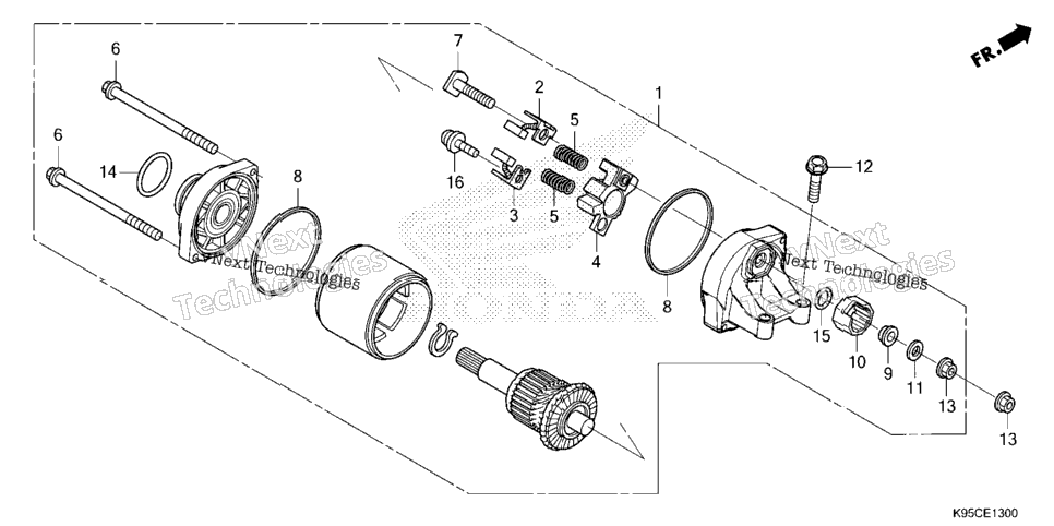 STARTER MOTOR