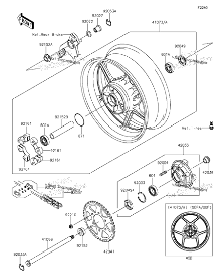 Rear Wheel/Chain