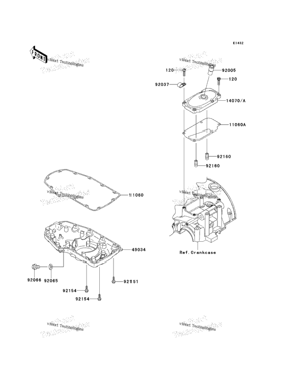 Breather Cover/Oil Pan