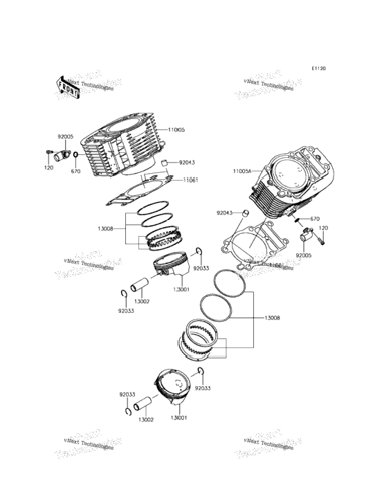 Cylinder/Piston(S)