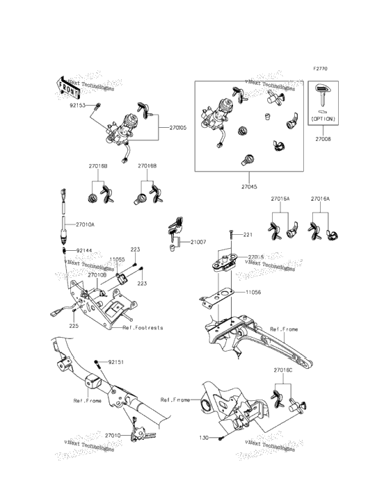 Ignition Switch/Locks/Reflectors