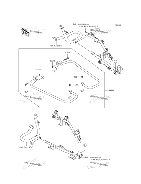 Accessory (Saddlebag Rails)