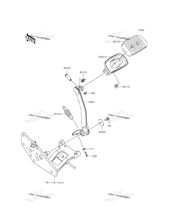 Brake Pedal/Torque Link