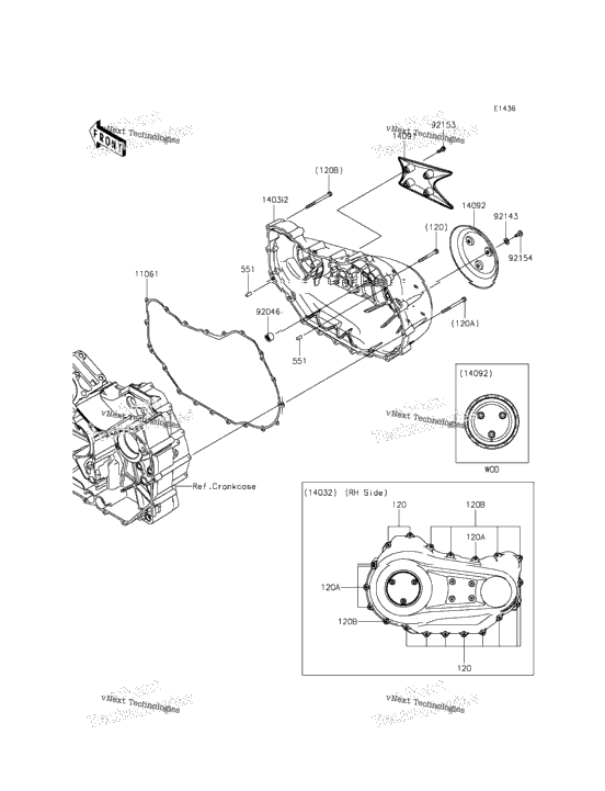 Right Engine Cover(S)