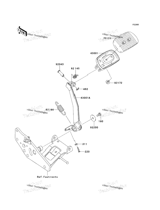 Brake Pedal/Torque Link