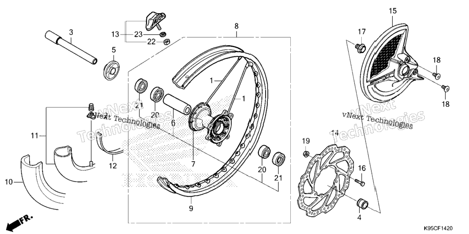 FRONT WHEEL
