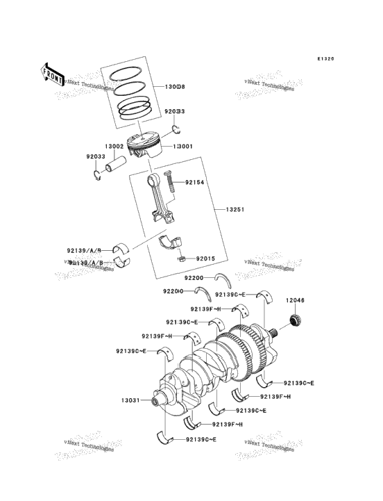 Crankshaft/Piston(S)