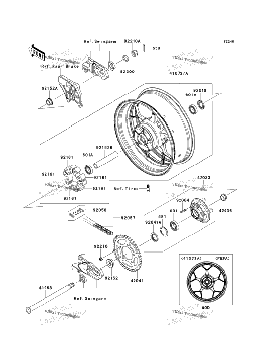 Rear Wheel/Chain
