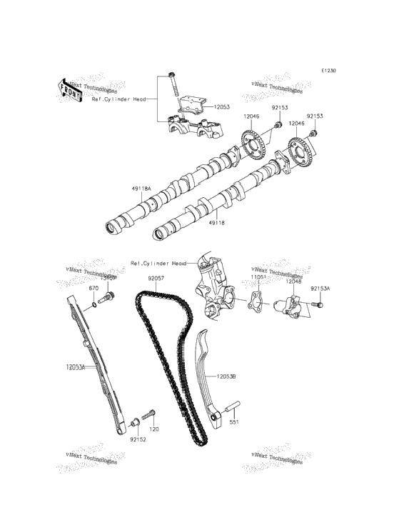 Camshaft(S)/Tensioner