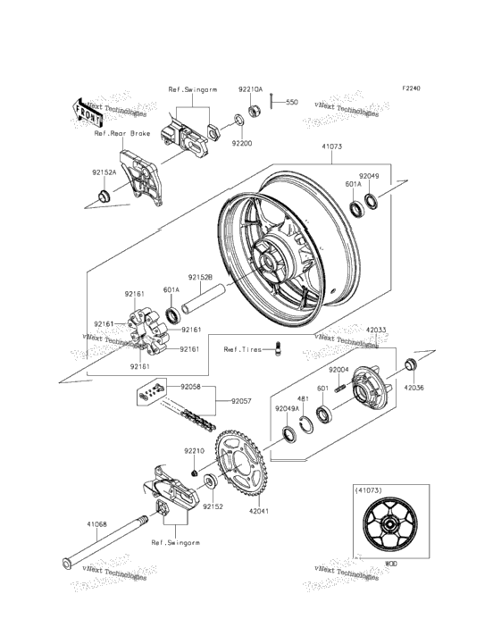 Rear Wheel/Chain
