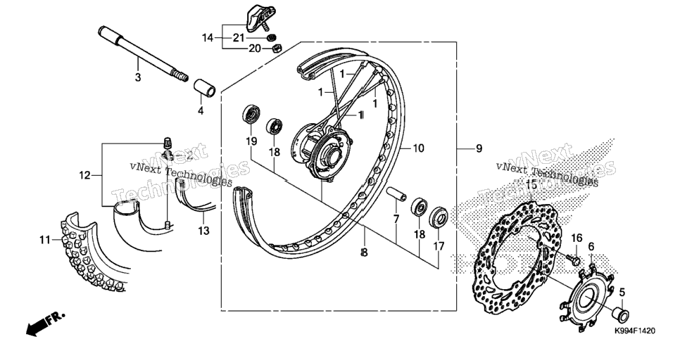 FRONT WHEEL