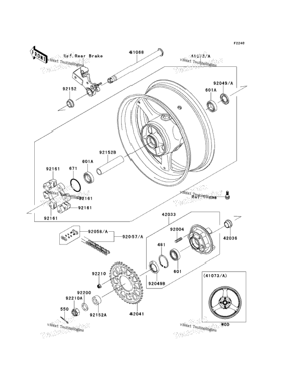 Rear Wheel/Chain