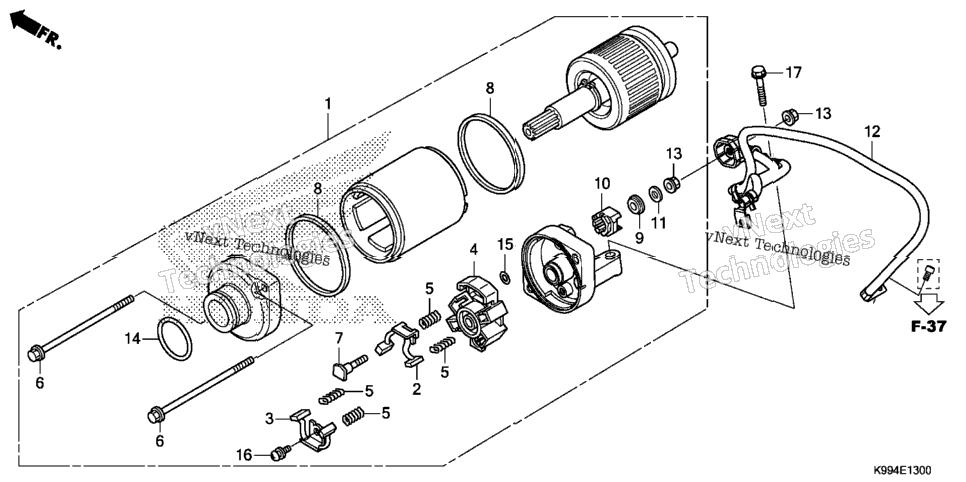 STARTING MOTOR