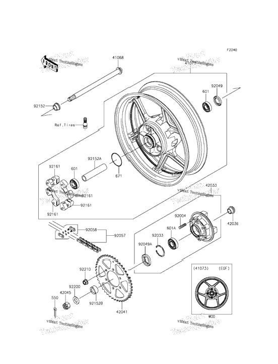 Rear Wheel/Chain