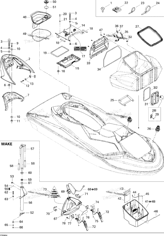 Body, Front View Std